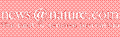 news@nature.com homepage